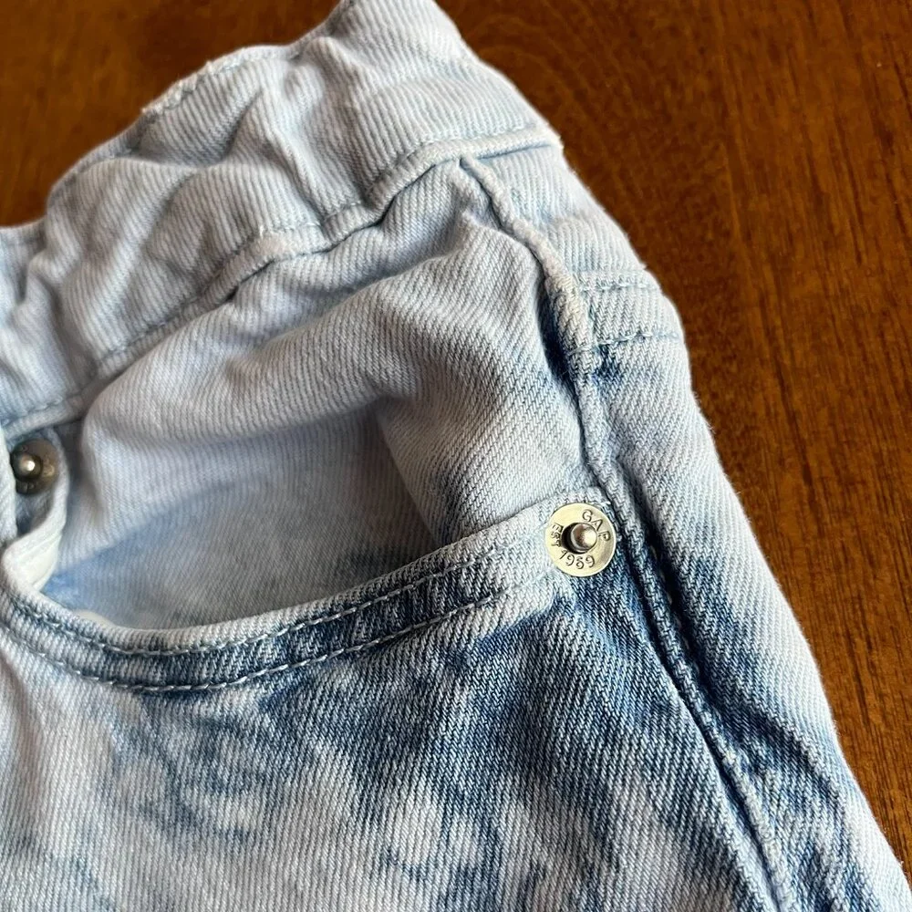 Gap tie-dye cropped jeans 8